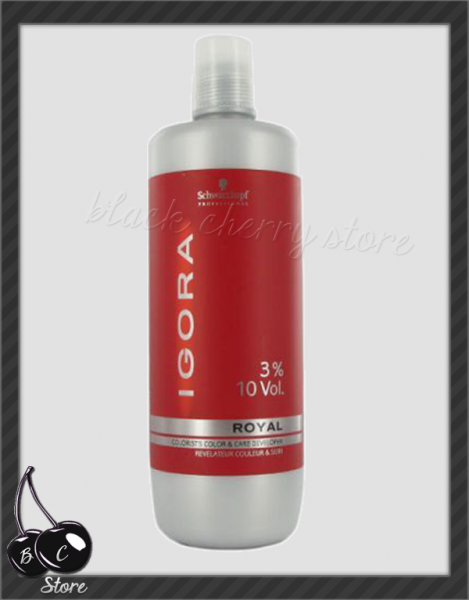 FRAÇÃO 100ml - Água Oxigenada Igora Schwarzkopf 30vol.